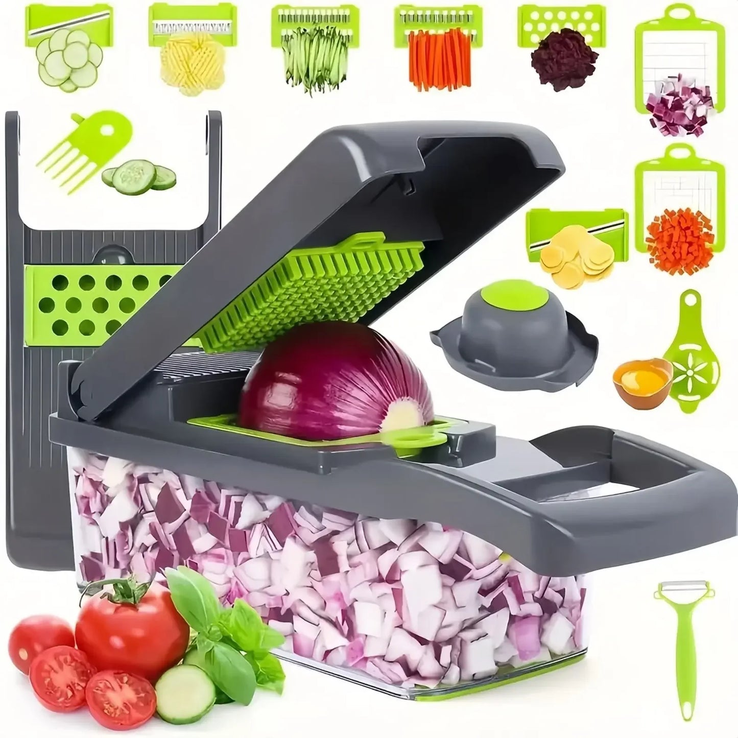 Pro Multi-Function Vegetable Chopper & Dicer