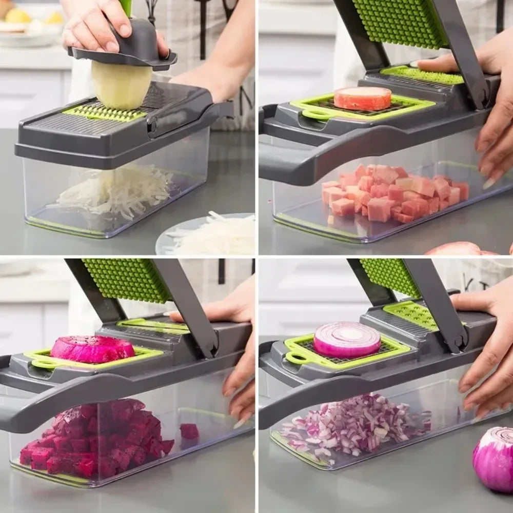 Pro Multi-Function Vegetable Chopper & Dicer