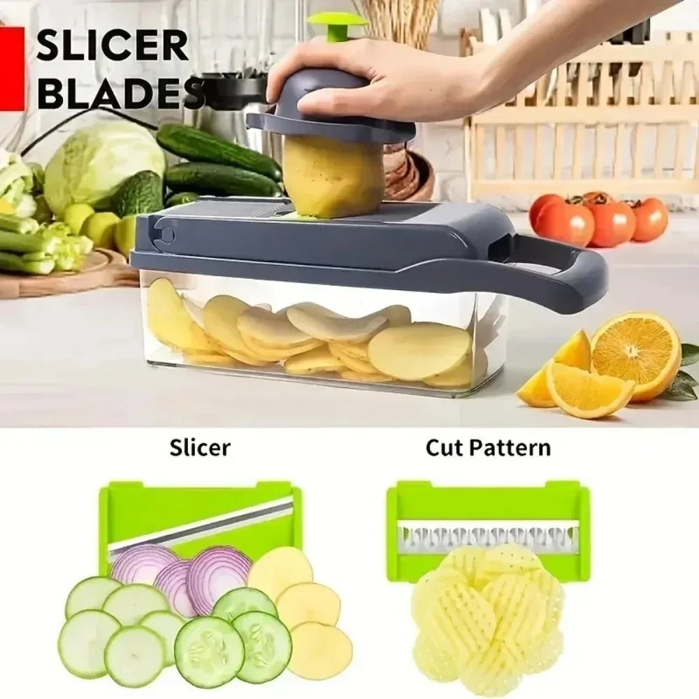 Pro Multi-Function Vegetable Chopper & Dicer
